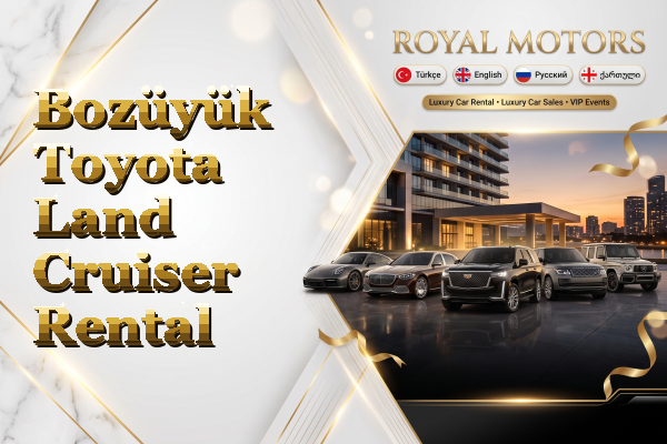 Bozüyük Toyota Land Cruiser Rental