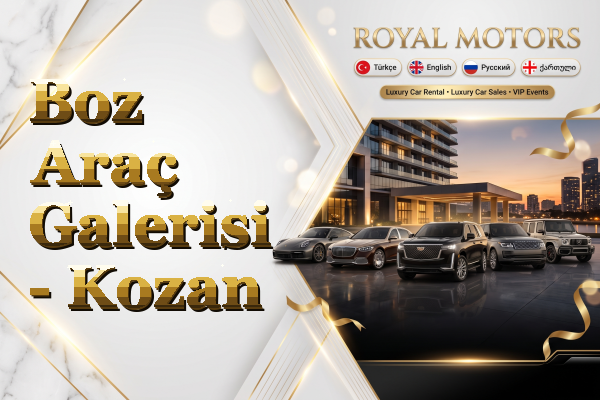 Boz Araç Galerisi - Kozan