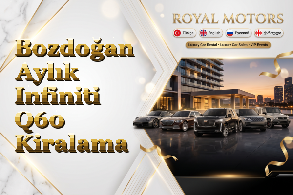 Bozdoğan Aylık Infiniti Q60 Kiralama