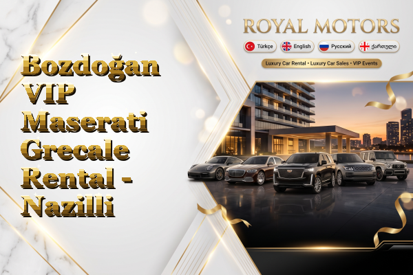 Bozdoğan VIP Maserati Grecale Rental - Nazilli