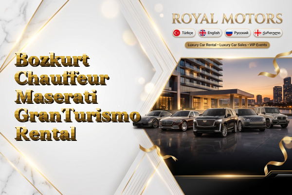 Bozkurt Chauffeur Maserati GranTurismo Rental