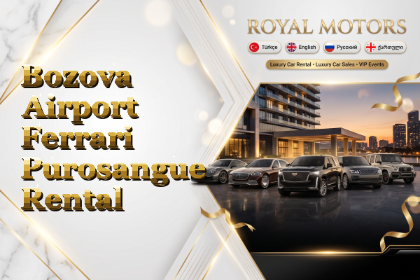 Bozova Airport Ferrari Purosangue Rental