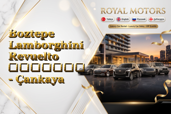 Boztepe Lamborghini Revuelto გაყიდვა - Çankaya
