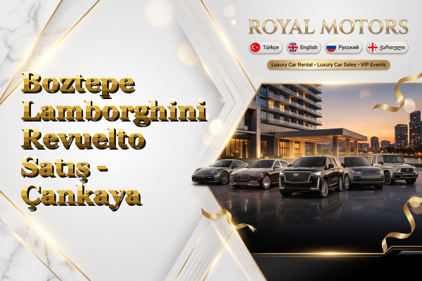 Boztepe Lamborghini Revuelto Satış - Çankaya