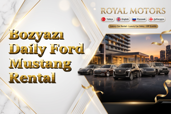 Bozyazı Daily Ford Mustang Rental