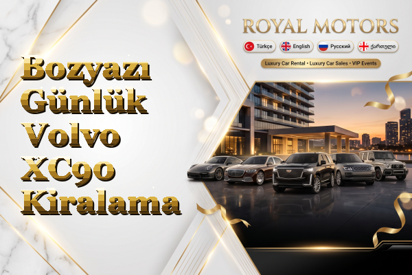 Bozyazı Günlük Volvo XC90 Kiralama