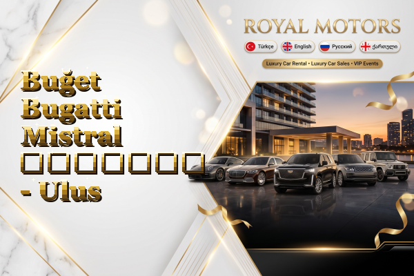 Buğet Bugatti Mistral გაყიდვა - Ulus