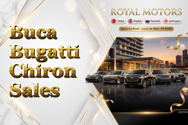 Buca Bugatti Chiron Sales