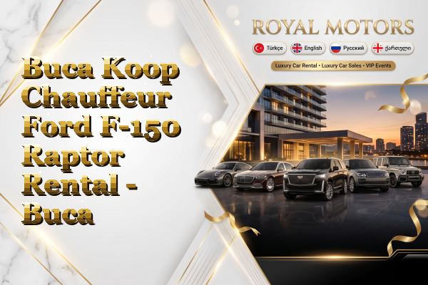 Buca Koop Chauffeur Ford F-150 Raptor Rental - Buca