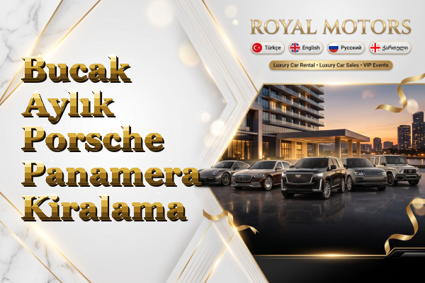 Bucak Aylık Porsche Panamera Kiralama