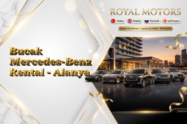 Bucak Mercedes-Benz Rental - Alanya