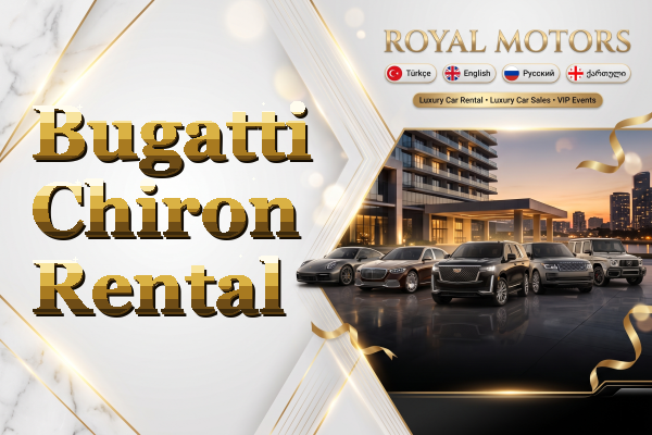Bugatti Chiron Rental