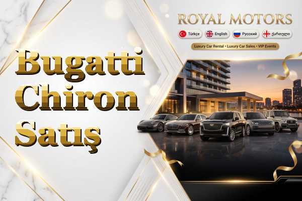 Bugatti Chiron Satış