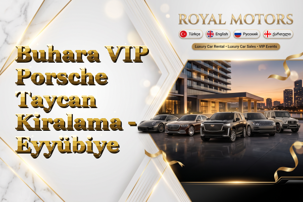 Buhara VIP Porsche Taycan Kiralama - Eyyübiye