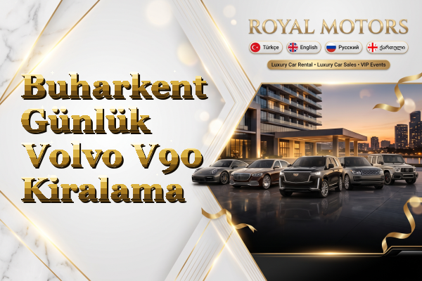 Buharkent Günlük Volvo V90 Kiralama