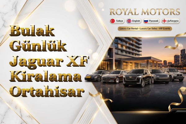 Bulak Günlük Jaguar XF Kiralama - Ortahisar