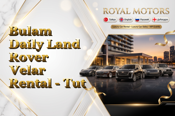 Bulam Daily Land Rover Velar Rental - Tut