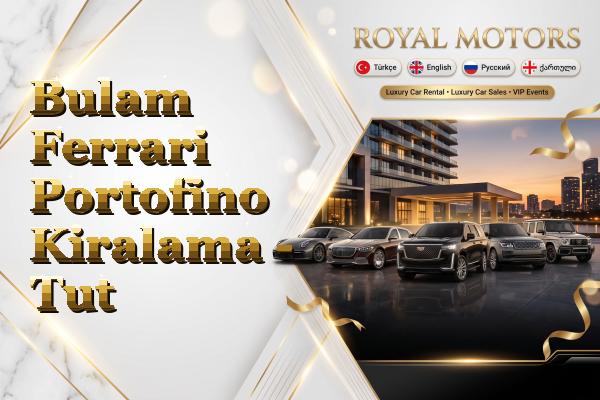Bulam Ferrari Portofino Kiralama - Tut
