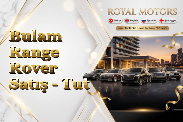 Bulam Range Rover Satış - Tut