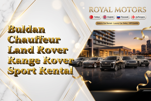 Buldan Chauffeur Land Rover Range Rover Sport Rental