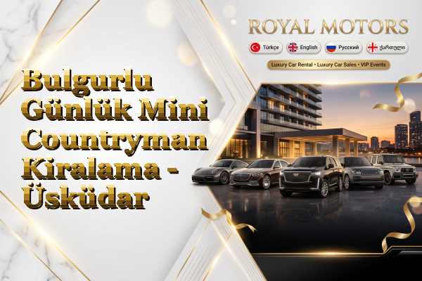 Bulgurlu Günlük Mini Countryman Kiralama - Üsküdar