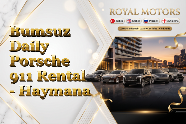 Bumsuz Daily Porsche 911 Rental - Haymana