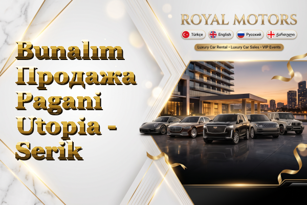 Bunalım Продажа Pagani Utopia - Serik