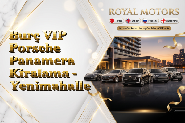 Burç VIP Porsche Panamera Kiralama - Yenimahalle