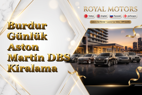 Burdur Günlük Aston Martin DBS Kiralama