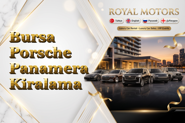 Bursa Porsche Panamera Kiralama