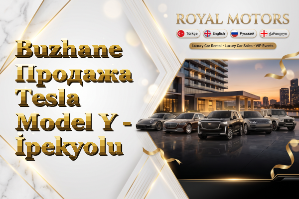 Buzhane Продажа Tesla Model Y - İpekyolu