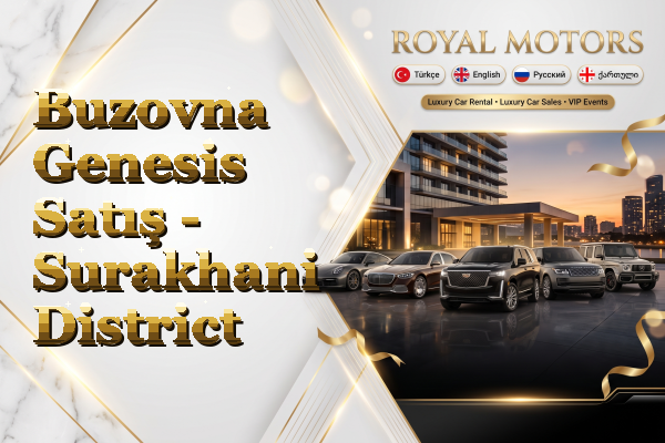 Buzovna Genesis Satış - Surakhani District