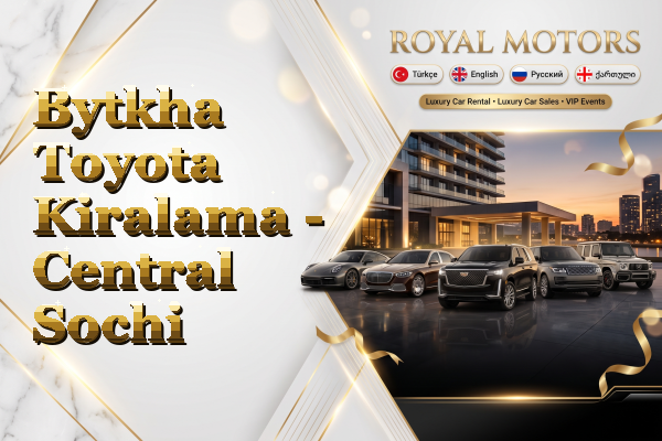 Bytkha Toyota Kiralama - Central Sochi