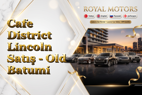 Cafe District Lincoln Satış - Old Batumi