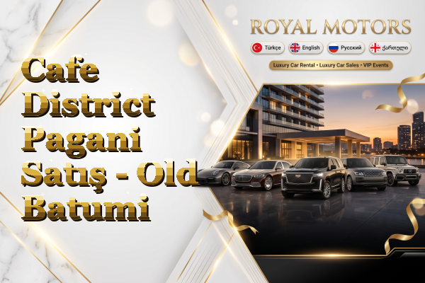 Cafe District Pagani Satış - Old Batumi