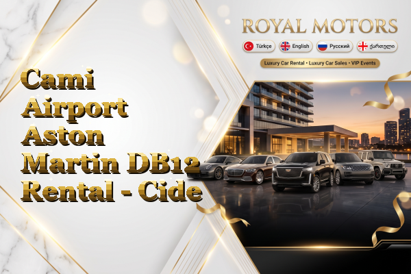 Cami Airport Aston Martin DB12 Rental - Cide