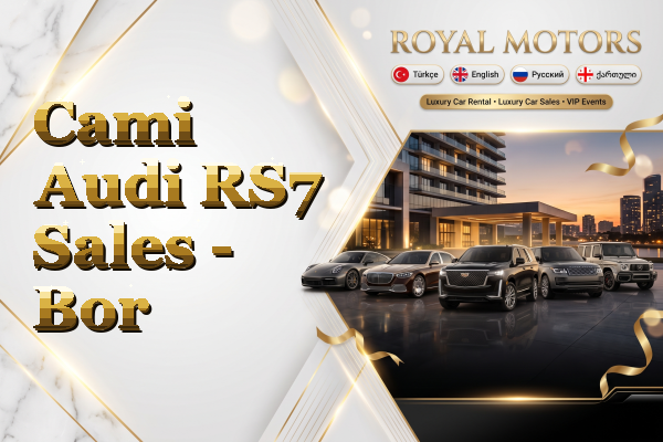 Cami Audi RS7 Sales - Bor