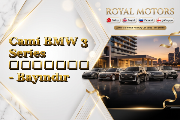 Cami BMW 3 Series გაყიდვა - Bayındır