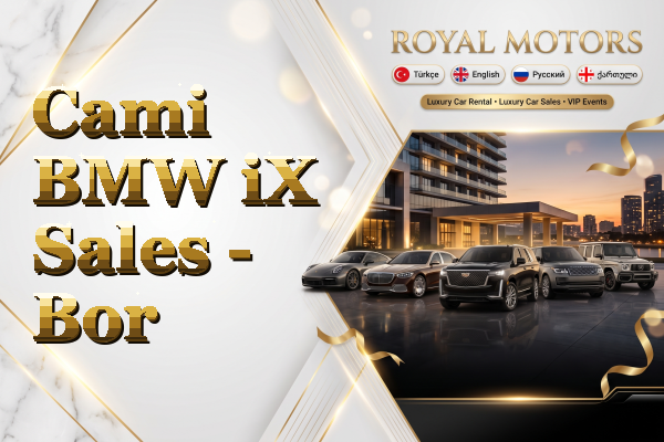 Cami BMW iX Sales - Bor