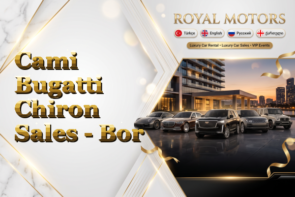 Cami Bugatti Chiron Sales - Bor