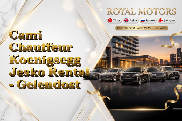 Cami Chauffeur Koenigsegg Jesko Rental - Gelendost