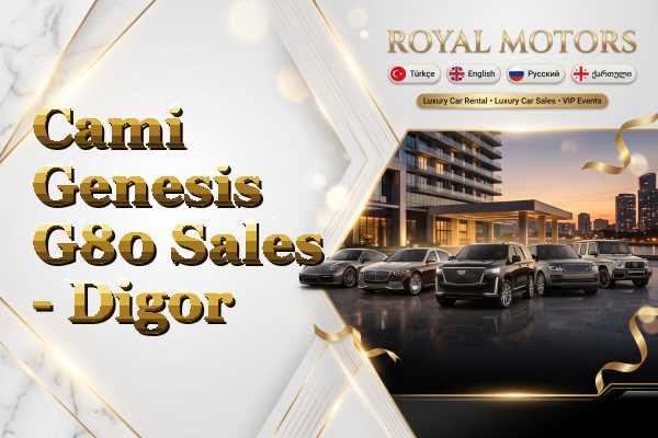 Cami Genesis G80 Sales - Digor
