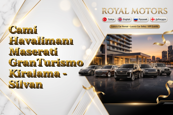 Cami Havalimanı Maserati GranTurismo Kiralama - Silvan