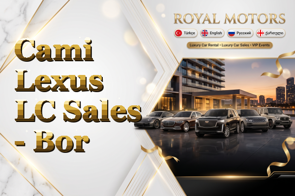 Cami Lexus LC Sales - Bor