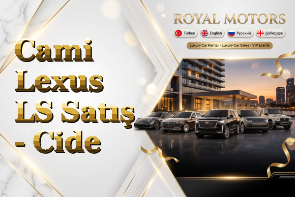 Cami Lexus LS Satış - Cide