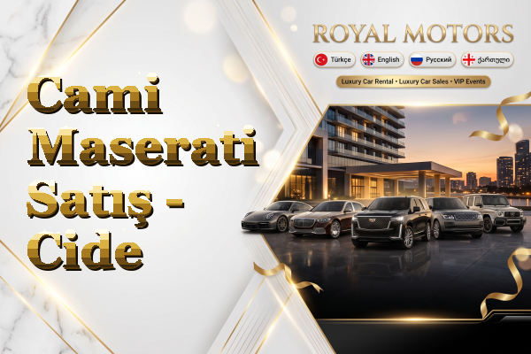 Cami Maserati Satış - Cide