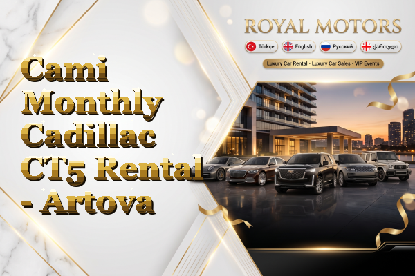 Cami Monthly Cadillac CT5 Rental - Artova