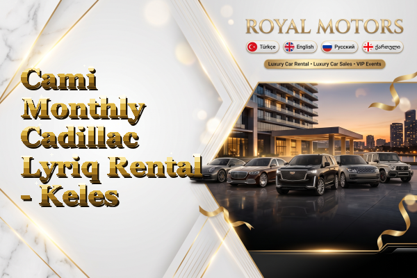 Cami Monthly Cadillac Lyriq Rental - Keles