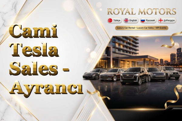 Cami Tesla Sales - Ayrancı