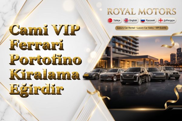 Cami VIP Ferrari Portofino Kiralama - Eğirdir